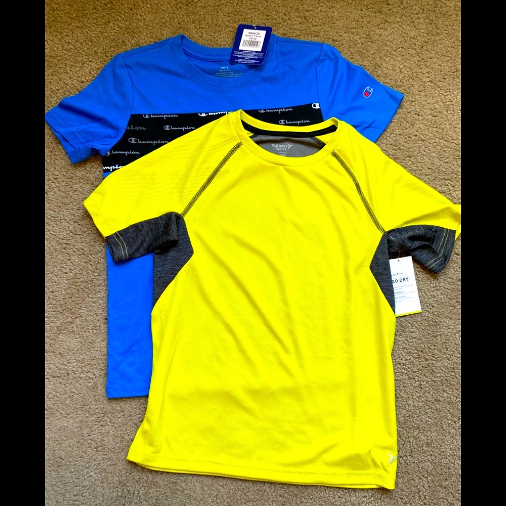 Two Boys NWT t-shirts size L 10-12